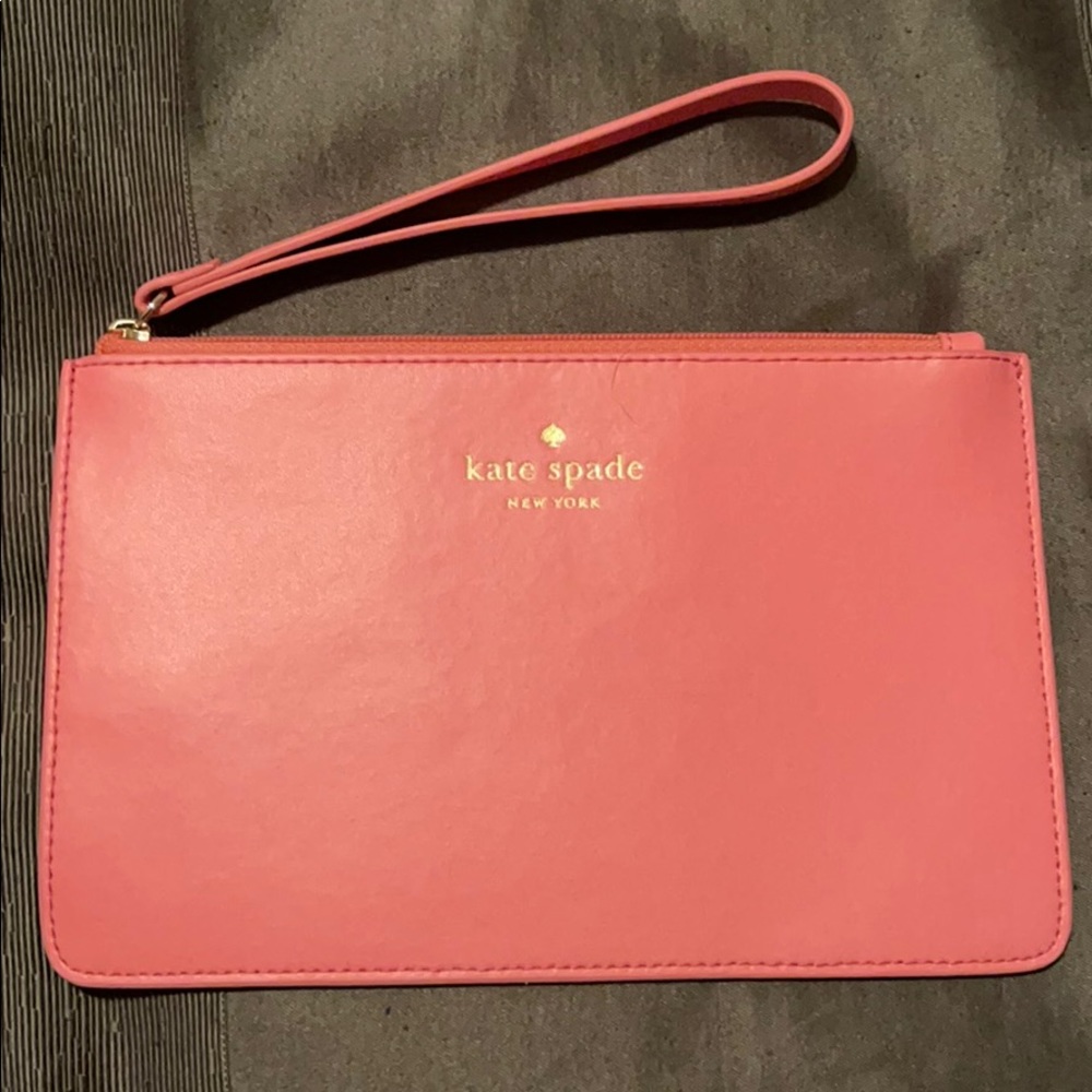 Pink clutch